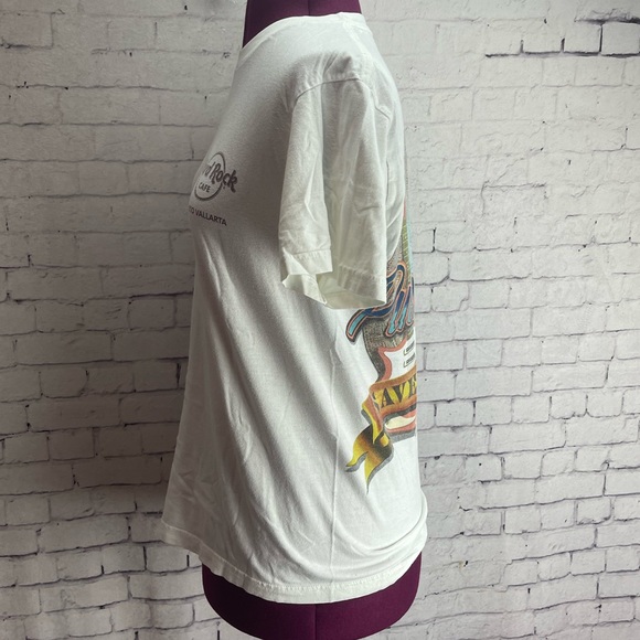 Hard Rock Cafe Puerto Vallarta Tshirt size small save the planet - Picture 3 of 4